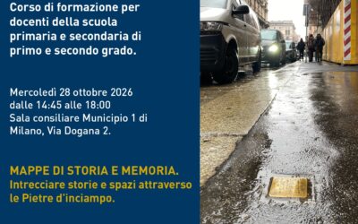 Mappe di storia e memoria – Formazione per i docenti